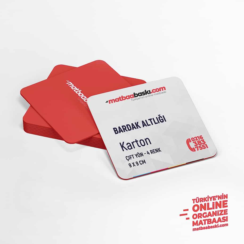 Bardak Altlığı Karton