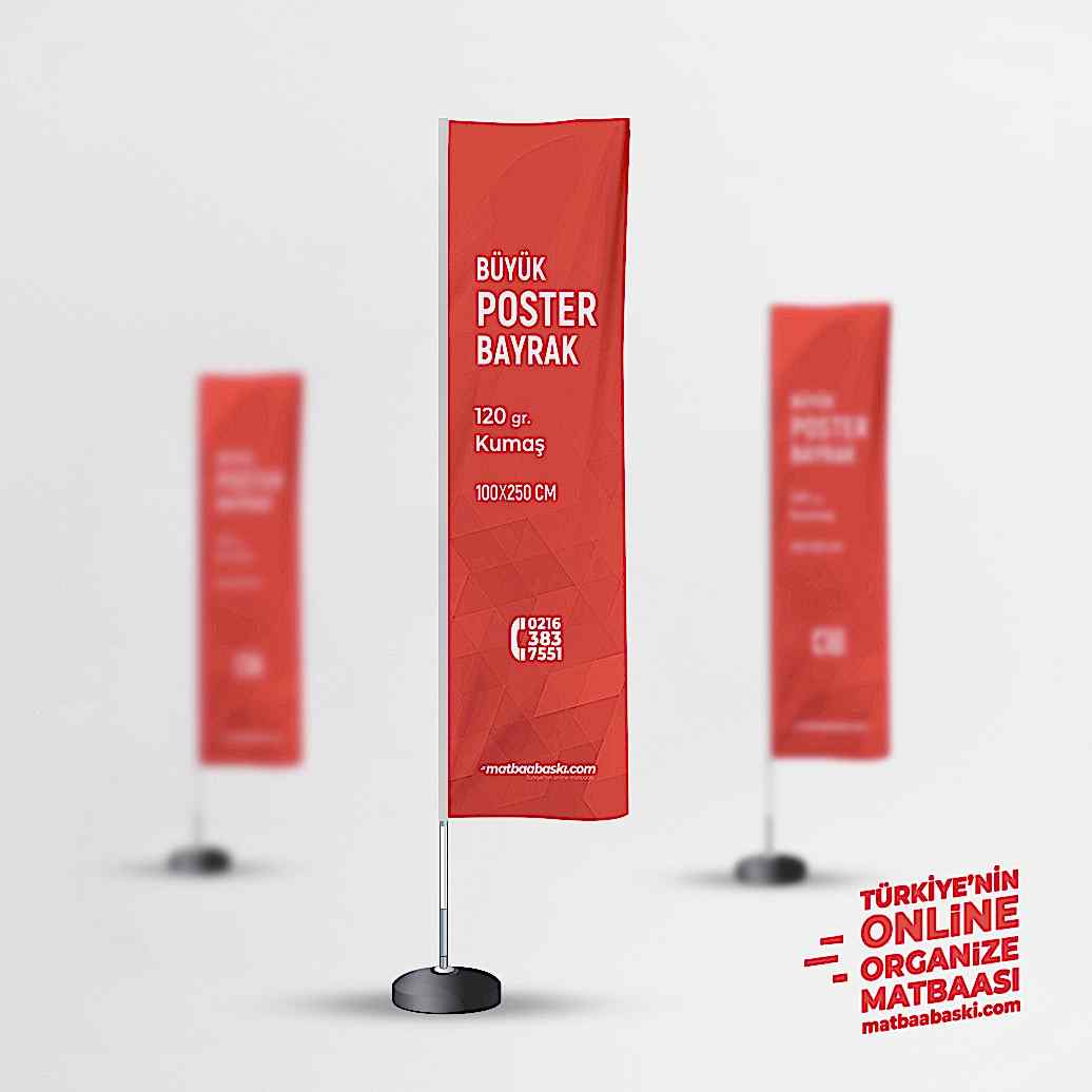 Büyük Poster Bayrak